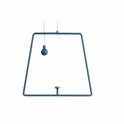 Mechanisches Systemzubehör, Pendel für Magnetleuchte Miram Blue, Breite: 205 mm, Höhe: 185 mm