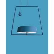 Mechanisches Systemzubehör, Pendel für Magnetleuchte Miram Blue, Breite: 205 mm, Höhe: 185 mm