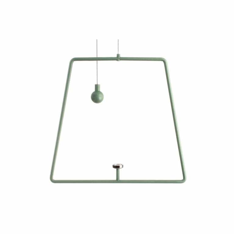 Deko-Light Mechanisches Systemzubehör, Pendel für Magnetleuchte Miram Green, Breite: 205 mm, Höhe: 185 mm
