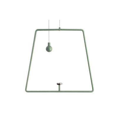 Deko-Light Mechanisches Systemzubehör, Pendel für Magnetleuchte Miram Green, Breite: 205 mm, Höhe: 185 mm