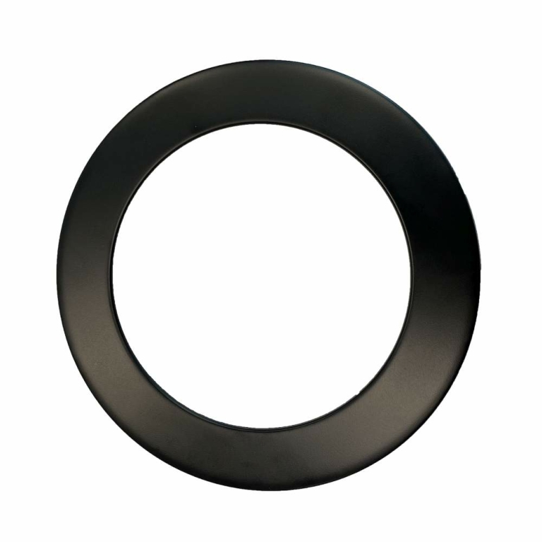 Deko-Light Mechanisches Systemzubehör, Abdeckung Schwarz für Deckeneinbauleuchte Acrux 145, Höhe: 10 mm, Durchm