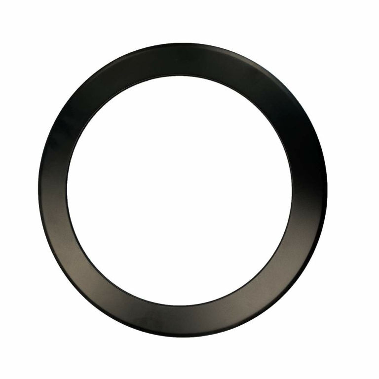 Deko-Light Mechanisches Systemzubehör, Abdeckung Schwarz für Deckeneinbauleuchte Acrux 195, Höhe: 10 mm, Durchm
