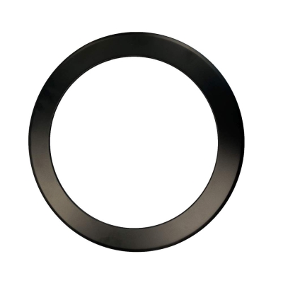 Deko-Light Mechanisches Systemzubehör, Abdeckung Schwarz für Deckeneinbauleuchte Acrux 195, Höhe: 10 mm, Durchm
