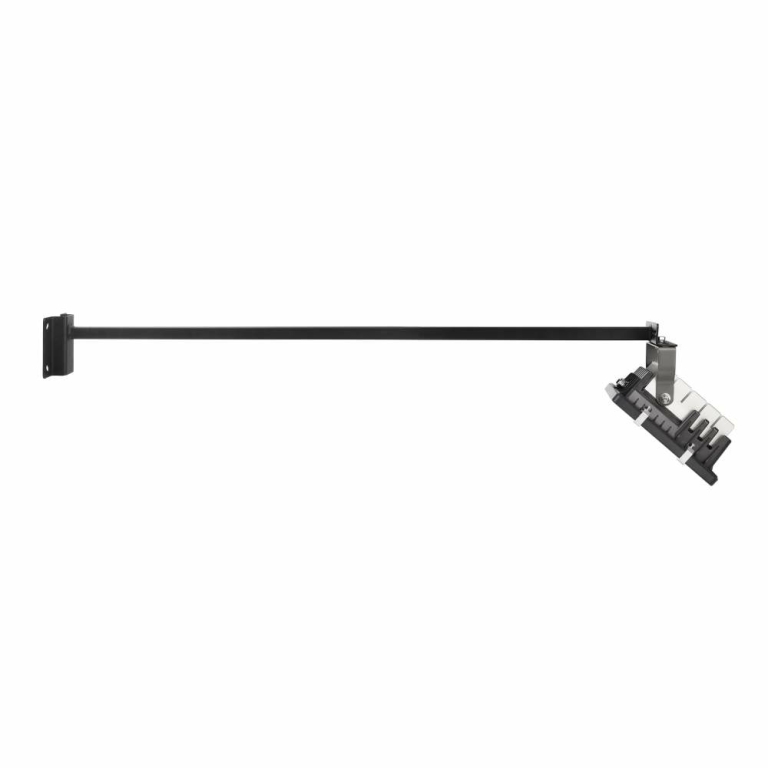 Deko-Light Mechanisches Montagezubehör, Wandausleger/Displayarm, Metall, Schwarz, Traglast max. 4,5 kg, Länge: