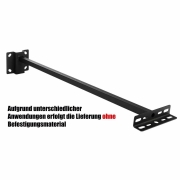 Mechanisches Montagezubehör, Wandausleger/Displayarm, Metall, Schwarz, Traglast max. 4,5 kg, Länge: