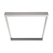Mechanisches Systemzubehör, Aufbaurahmen für 595x595mm Panel, Tiefe: 600 mm, Breite: 608 mm, Höhe: 7