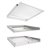 Mechanisches Systemzubehör, Aufbaurahmen für 620x620mm Panel, Tiefe: 625 mm, Breite: 625 mm, Höhe: 7