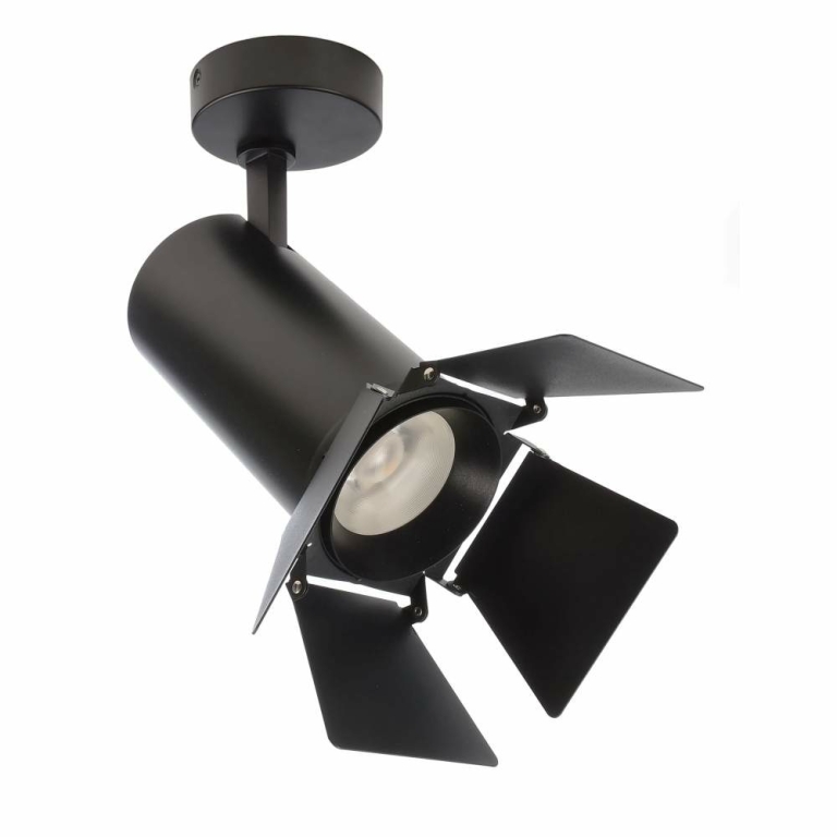 Deko-Light Mechanisches Systemzubehör, Torblende für Lucea 30/40 Schwarz