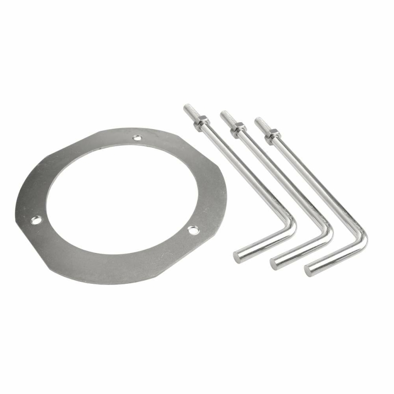 Deko-Light Mechanisches Systemzubehör, Betonanker für Serie Faro, Tiefe: 144 mm, Breite: 2 mm, Höhe: 144 mm