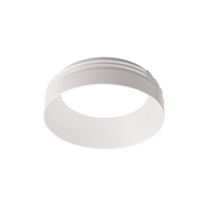 Deko-Light Mechanisches Systemzubehör, Reflektor Ring für Lucea 6/10 Weiß, Höhe: 20 mm, Durchmesser: 62 mm