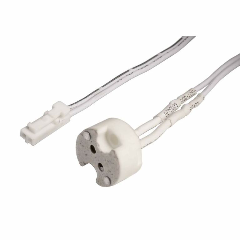 Deko-Light Elektrisches Montagezubehör, MINI-AMP Adapter MR16/GU5.3 (Fassung-Stecker), 12V/24V, max. 3A, IP20,