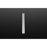 Profil, U-Profil flach AU-01-12, 12 - 13,3 mm LED Stripes, Aluminium, Silber, Gebürstet, Tiefe: 2000