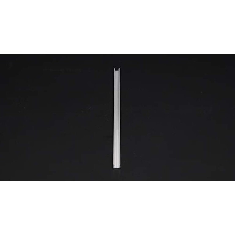 Deko-Light Profil, U-Profil flach AU-01-05, 5 - 5,7 mm LED Stripes, Aluminium, Silber, Eloxiert, Tiefe: 2000 mm