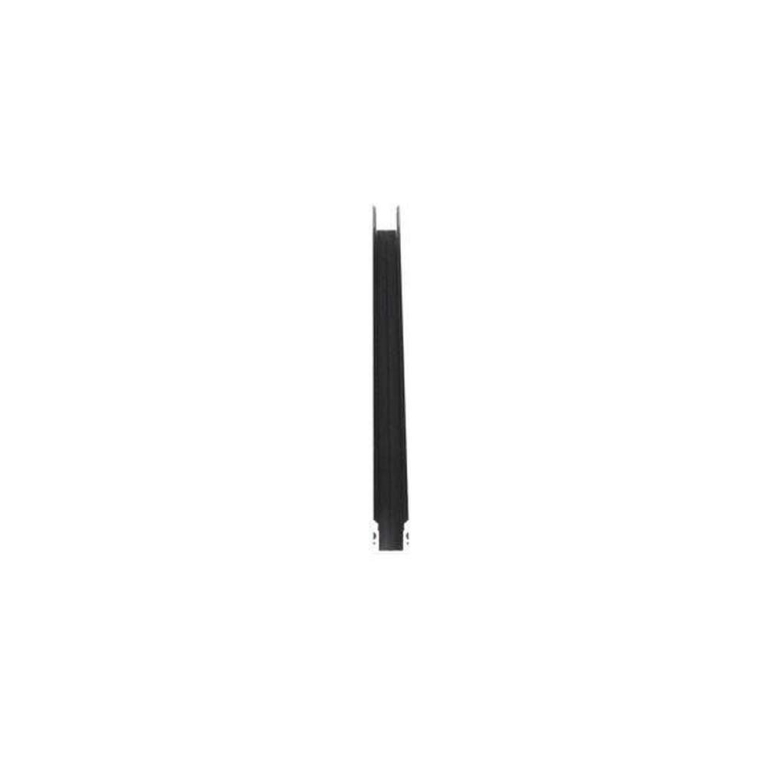 Deko-Light Profil, U-Profil hoch AU-02-08, 8 - 9,3 mm LED Stripes, Aluminium, Schwarz, Eloxiert, Tiefe: 2000 mm