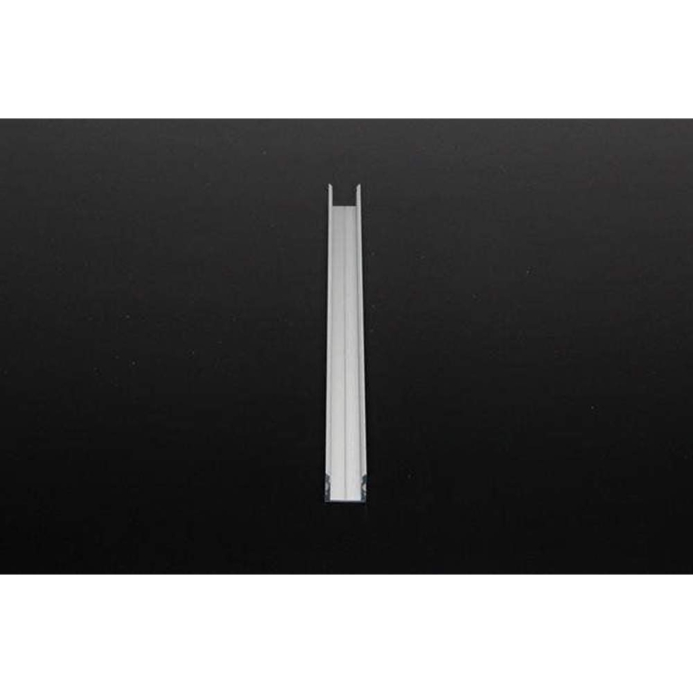 Deko-Light Profil, U-Profil hoch AU-02-12, 12 - 13,3 mm LED Stripes, Aluminium, Silber, Eloxiert, Tiefe: 1000 m