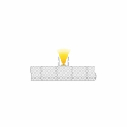 Profil, U-Profil hoch AU-02-12, 12 - 13,3 mm LED Stripes, Aluminium, Silber, Eloxiert, Tiefe: 2000 m