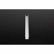 Profil, U-Profil hoch AU-02-15, 15 - 16,3 mm LED Stripes, Aluminium, Silber, Eloxiert, Tiefe: 2000 m