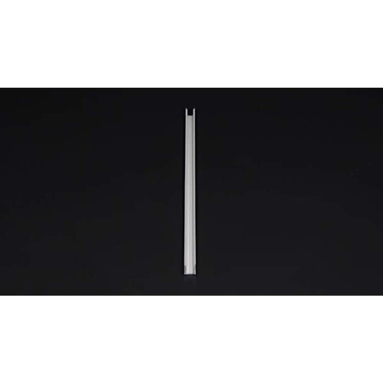 Deko-Light Profil, U-Profil hoch AU-02-05, 5 - 5,7 mm LED Stripes, Aluminium, Silber, Eloxiert, Tiefe: 2000 mm,