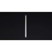 Profil, U-Profil hoch AU-02-05, 5 - 5,7 mm LED Stripes, Aluminium, Silber, Eloxiert, Tiefe: 2000 mm,