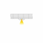 Profil, Unterbau-Profil flach AM-01-10, 10 - 11,3 mm LED Stripes, Aluminium, Silber, Eloxiert, Tiefe