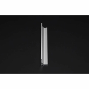 Profil, Eck-Profil AV-03-12, 12 - 13,3 mm LED Stripes, Aluminium, Silber, Eloxiert, Tiefe: 2500 mm,