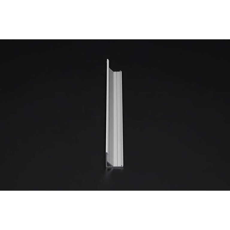 Deko-Light Profil, Eck-Profil AV-03-12, 12 - 13,3 mm LED Stripes, Aluminium, Weiß, Eloxiert, Tiefe: 2000 mm, Br