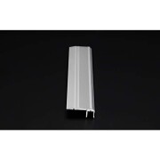 Profil, Treppenstufen-Profil AL-02-10, 10 - 11,3 mm LED Stripes, Aluminium, Silber, Eloxiert, Tiefe: