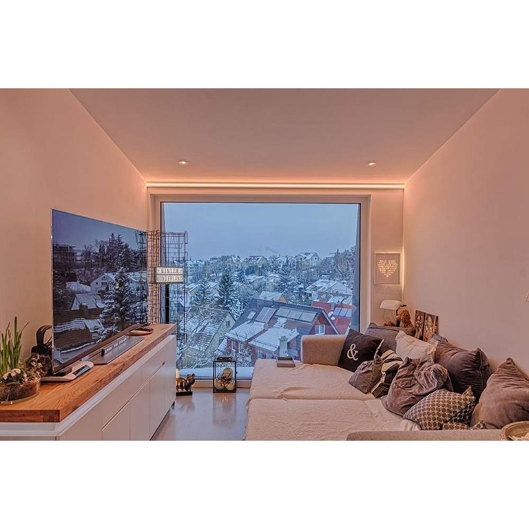 Deko-Light Profil, Sockel-Profil AM-02-10, 10 - 11,3 mm LED Stripes, Aluminium, Silber, Eloxiert, Tiefe: 3000 m