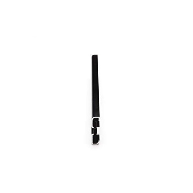 Deko-Light Profil, Sockel-Profil AM-02-10, 10 - 11,3 mm LED Stripes, Aluminium, Schwarz, Gebürstet, Tiefe: 3000