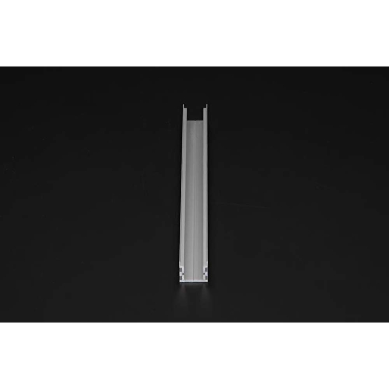 Deko-Light Profil, IP-Profil, U-hoch AU-05-15, 15 - 16,3 mm LED Stripes, Aluminium, Silber, Naturbelassen, Tief