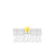 Profil, IP-Profil, U-hoch AU-05-15, 15 - 16,3 mm LED Stripes, Aluminium, Silber, Naturbelassen, Tief