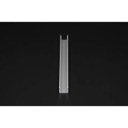 Profil, IP-Profil, U-hoch AU-05-15, 15 - 16,3 mm LED Stripes, Aluminium, Silber, Naturbelassen, Tief