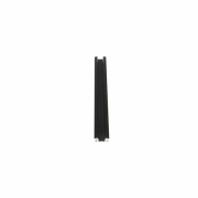 Profil, T-Profil flach ET-01-08, 8 - 9,3 mm LED Stripes, Aluminium, Schwarz, Eloxiert, Tiefe: 2000 m