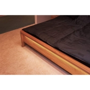 Profil, T-Profil flach ET-01-08, 8 - 9,3 mm LED Stripes, Aluminium, Weiß, Tiefe: 2000 mm, Breite: 23