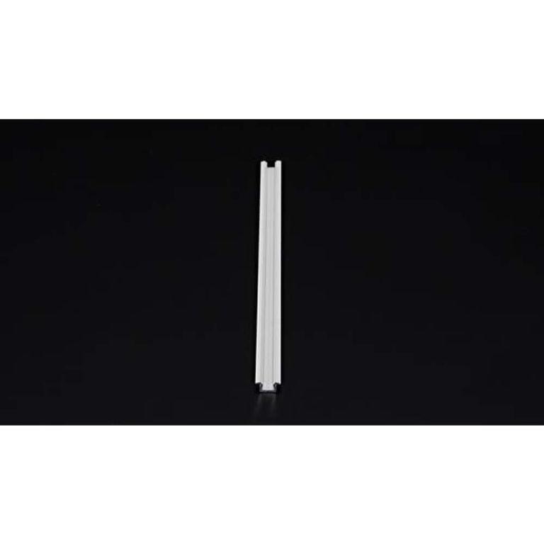Deko-Light Profil, T-Profil flach ET-01-05, 5 - 5,7 mm LED Stripes, Aluminium, Weiß, Tiefe: 2000 mm, Breite: 14