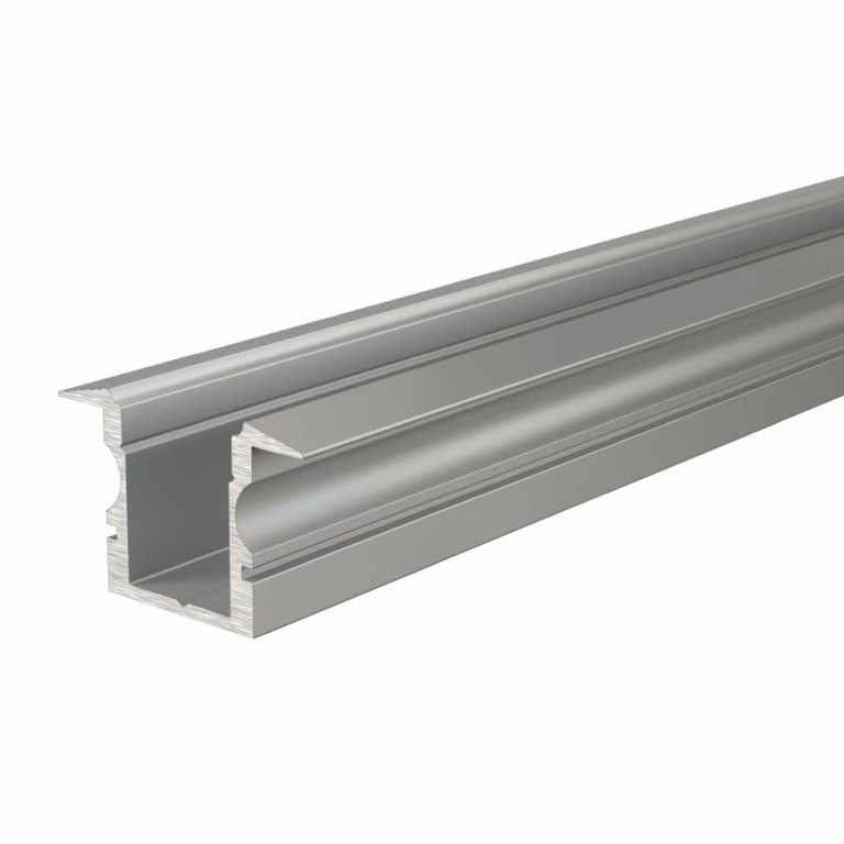 Deko-Light Profil, T-Profil hoch ET-02-08, 8 - 9,3 mm LED Stripes, Aluminium, Silber, Eloxiert, Tiefe: 2000 mm,