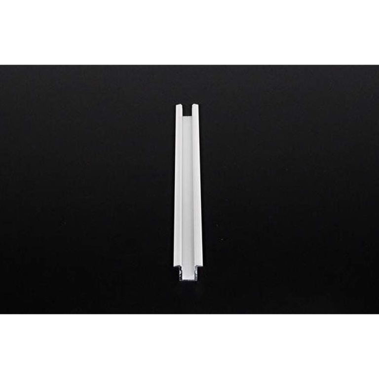 Deko-Light Profil, T-Profil hoch ET-02-08, 8 - 9,3 mm LED Stripes, Aluminium, Weiß, Tiefe: 2000 mm, Breite: 23