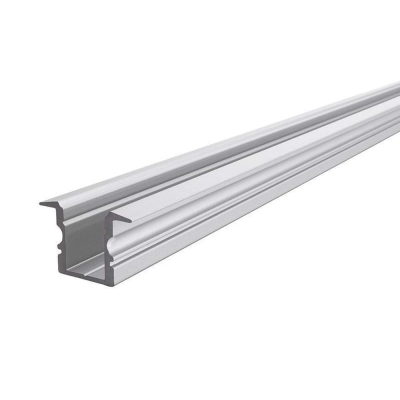 Deko-Light Profil, T-Profil hoch ET-02-08, 8 - 9,3 mm LED Stripes, Aluminium, Silber, Eloxiert, Tiefe: 3000 mm,