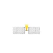 Profil, T-Profil hoch ET-02-08, 8 - 9,3 mm LED Stripes, Aluminium, Silber, Eloxiert, Tiefe: 3000 mm,