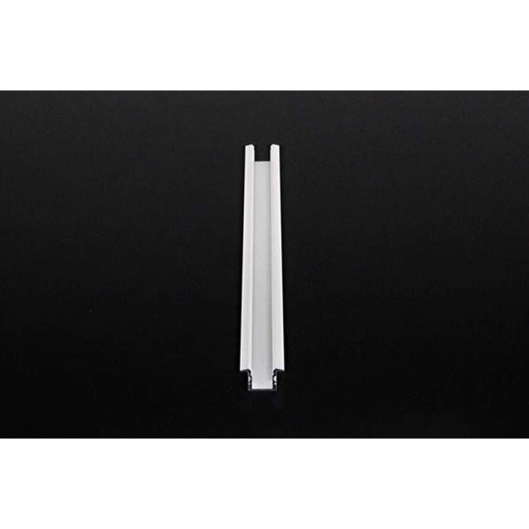 Deko-Light Profil, T-Profil hoch ET-02-10, 10 - 11,3 mm LED Stripes, Aluminium, Weiß, Tiefe: 2000 mm, Breite: 2