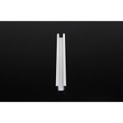 Profil, T-Profil hoch ET-02-10, 10 - 11,3 mm LED Stripes, Aluminium, Weiß, Tiefe: 2000 mm, Breite: 2