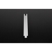 Profil, T-Profil hoch ET-02-10, 10 - 11,3 mm LED Stripes, Aluminium, Silber, Eloxiert, Tiefe: 4000 m