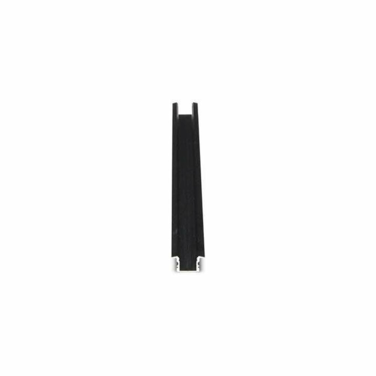 Deko-Light Profil, T-Profil hoch ET-02-12, 12 - 13,3 mm LED Stripes, Aluminium, Schwarz, Eloxiert, Tiefe: 2000