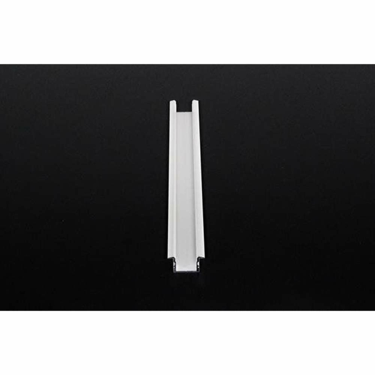 Deko-Light Profil, T-Profil hoch ET-02-15, 15 - 16,3 mm LED Stripes, Aluminium, Weiß, Tiefe: 2000 mm, Breite: 3