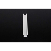 Profil, T-Profil hoch ET-02-15, 15 - 16,3 mm LED Stripes, Aluminium, Weiß, Tiefe: 2000 mm, Breite: 3