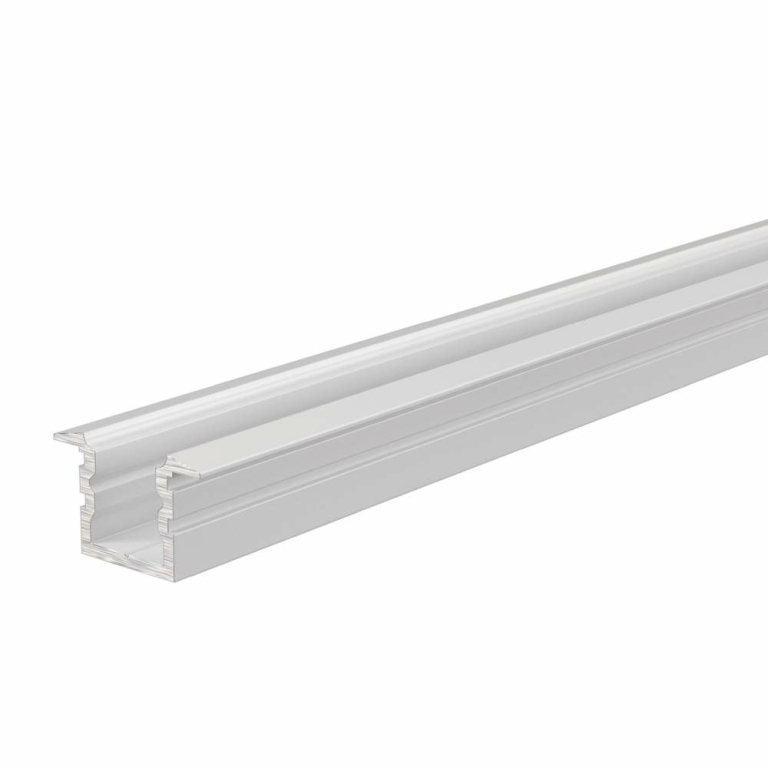 Deko-Light Profil, T-Profil hoch ET-02-05, 5 - 5,7 mm LED Stripes, Aluminium, Weiß, Tiefe: 2000 mm, Breite: 14