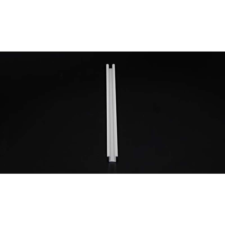 Deko-Light Profil, T-Profil hoch ET-02-05, 5 - 5,7 mm LED Stripes, Aluminium, Weiß, Tiefe: 2000 mm, Breite: 14