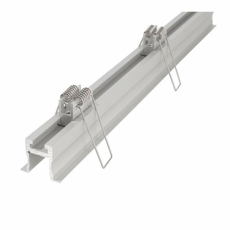 Deko-Light Profil, Nuten-Profil, T-hoch ET-04-12, 12 - 13,3 mm LED Stripes, Aluminium, Silber, Eloxiert, Tiefe:
