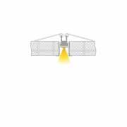 Profil, Nuten-Profil, T-hoch ET-04-12, 12 - 13,3 mm LED Stripes, Aluminium, Silber, Eloxiert, Tiefe: