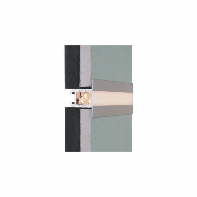 Deko-Light Profil, Trockenbau-Profil, Wand-Decke ET-03-10, 12mm LED Stripes, Aluminium, Weiß, Tiefe: 2500 mm, B